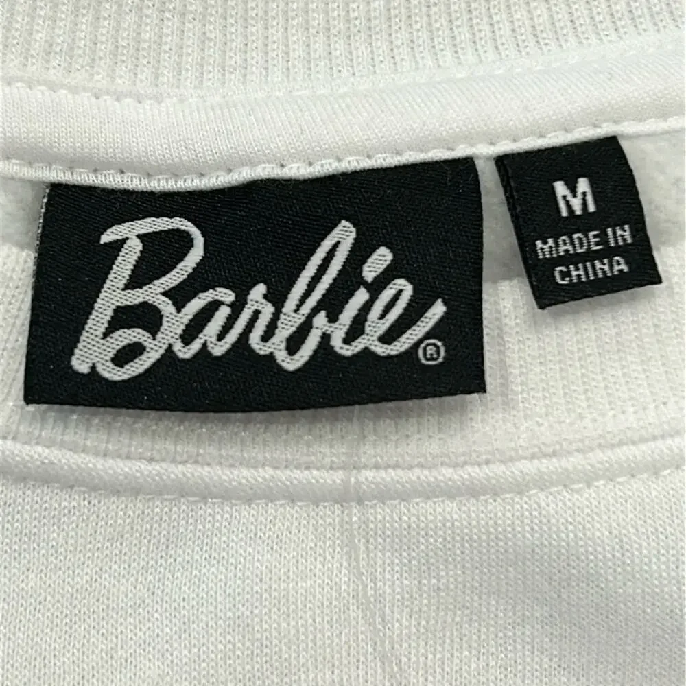 Barbie Sweatshirt Junior Girl Size M NWT
